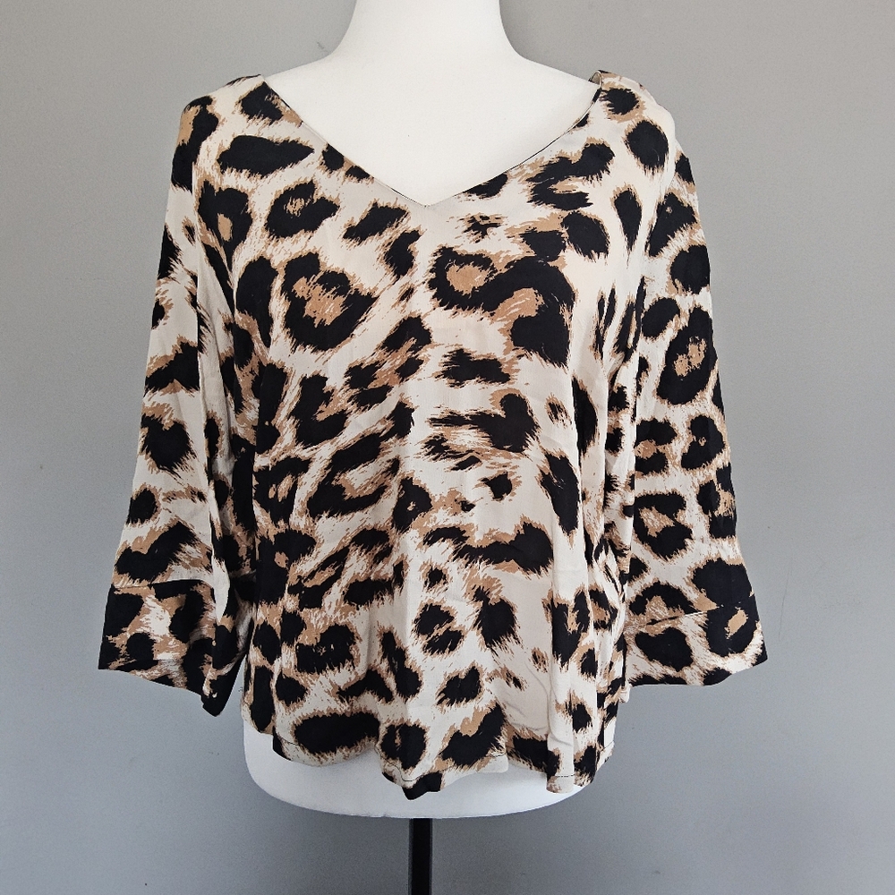 Leopard Print Blouse